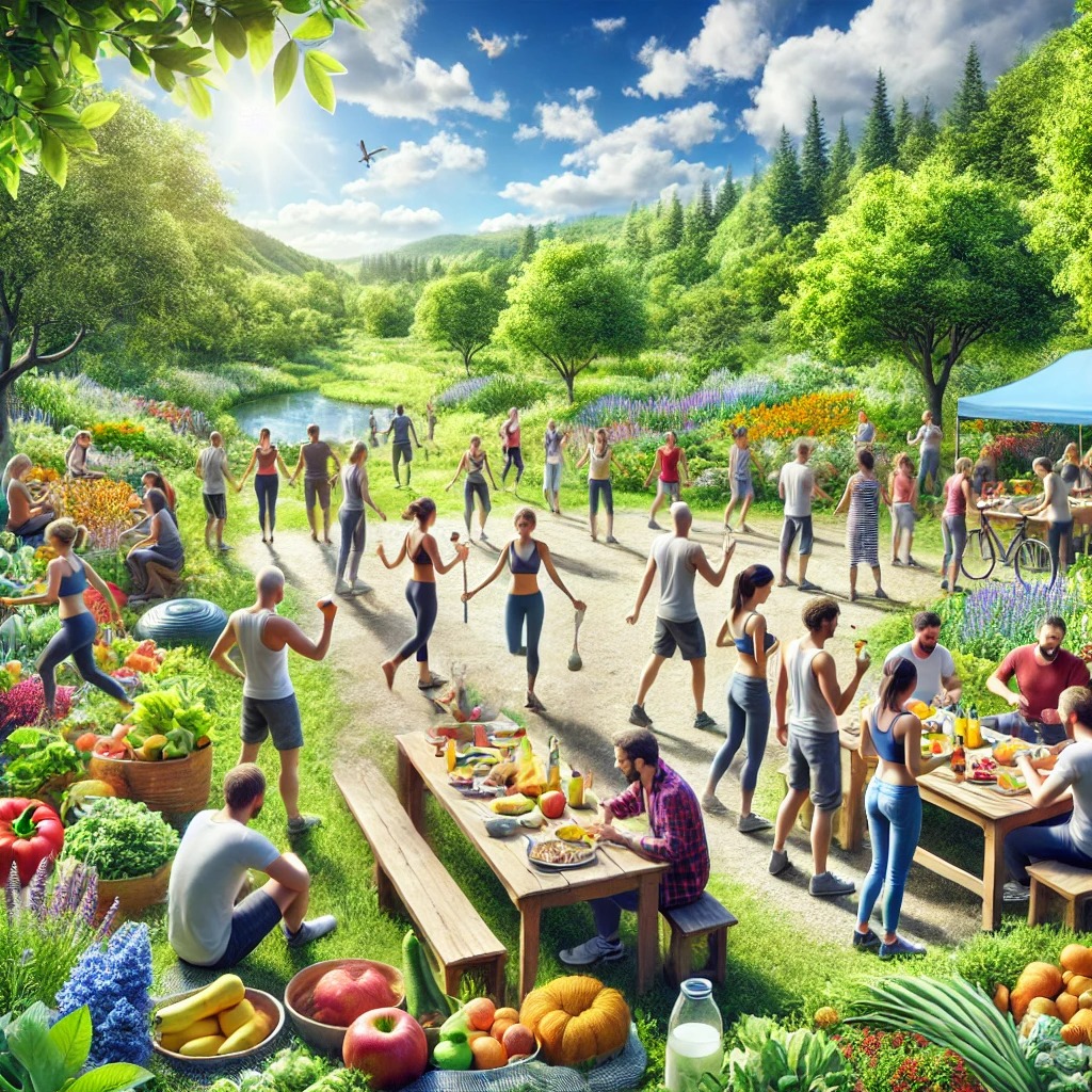 사회적 지지나 공동체 활동에 더 활발하게 참여하는 자연식물식을 따르는 사람들