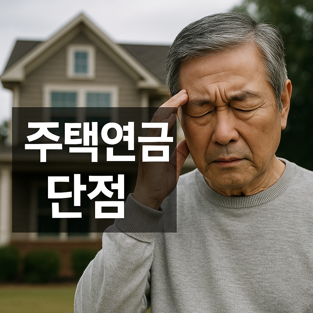 주택연금 단점과 리스크