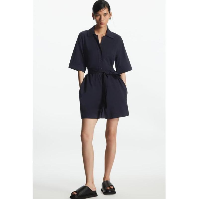 코스 점프수트 Cos BELTED JERSEY PLAYSUIT 1082397001