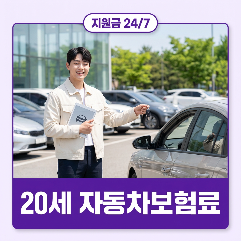 20세 자동차보험료 01