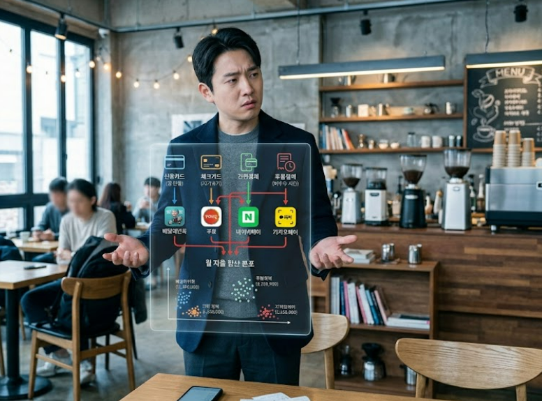 결제수단 늘수록 지출 감각 무뎌지는 청구 분산 구조 시각화