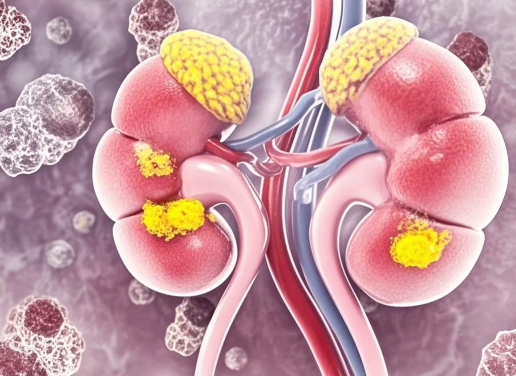 신장암 발생 의학적 이미지