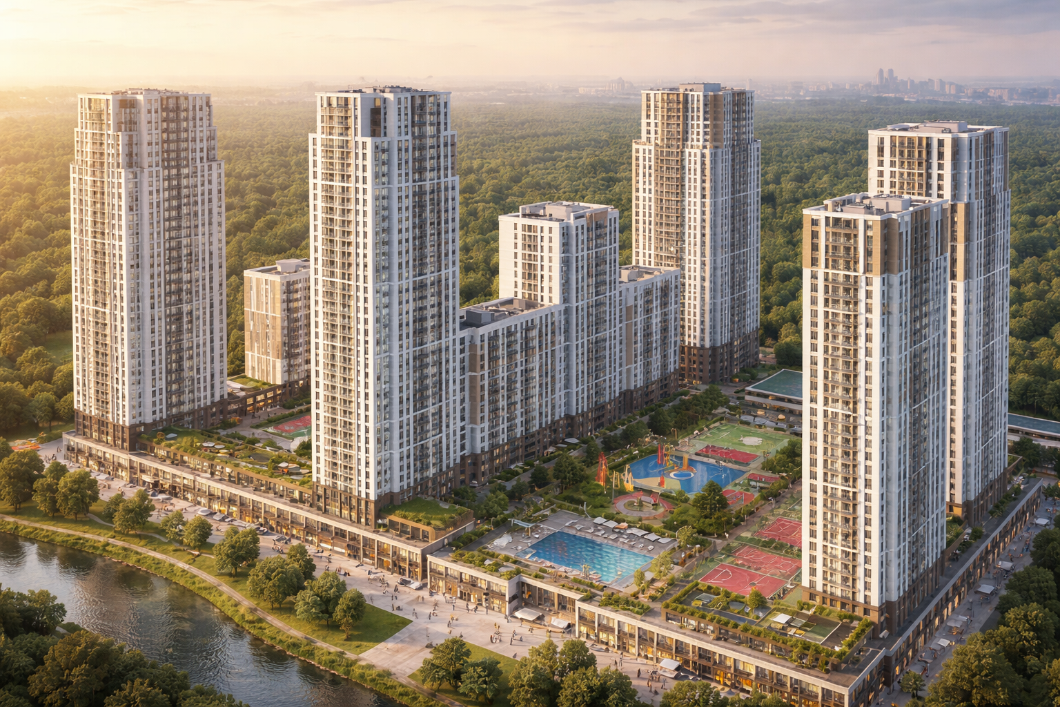 청계백상엘리츠 투시도