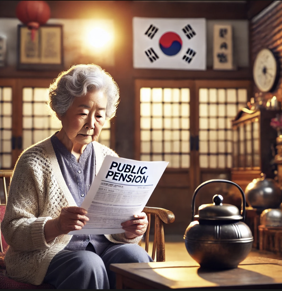 노후 재정계획의 중요성을 강조한 이미지
