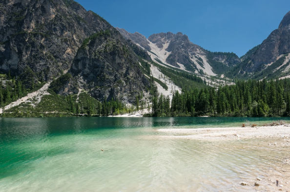 세계여행 산 사진
