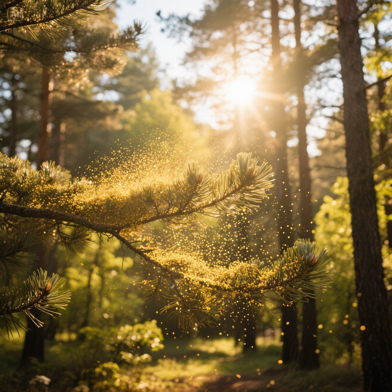 송화가루 날리는 시기