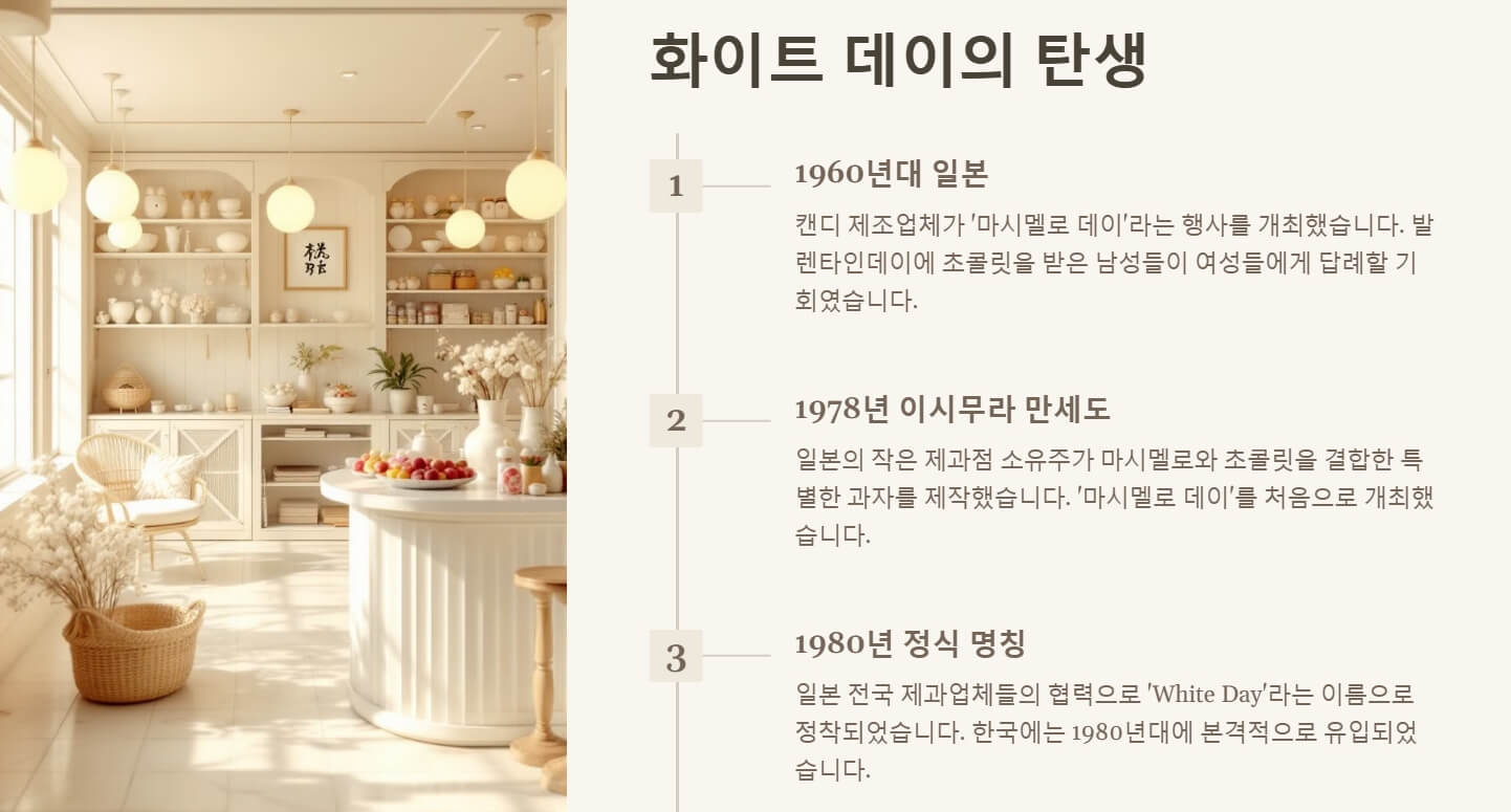 화이트 데이 뜻 유래