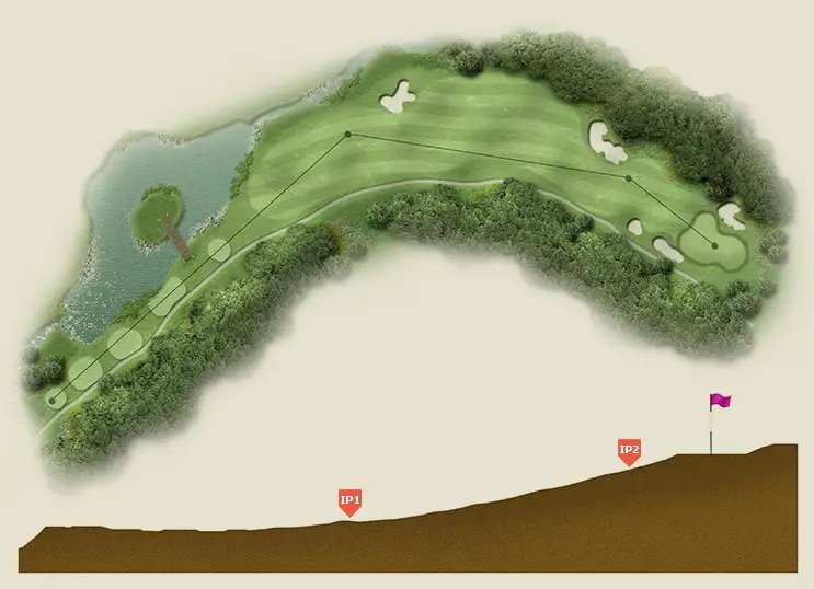 레이크 코스 4 Hole