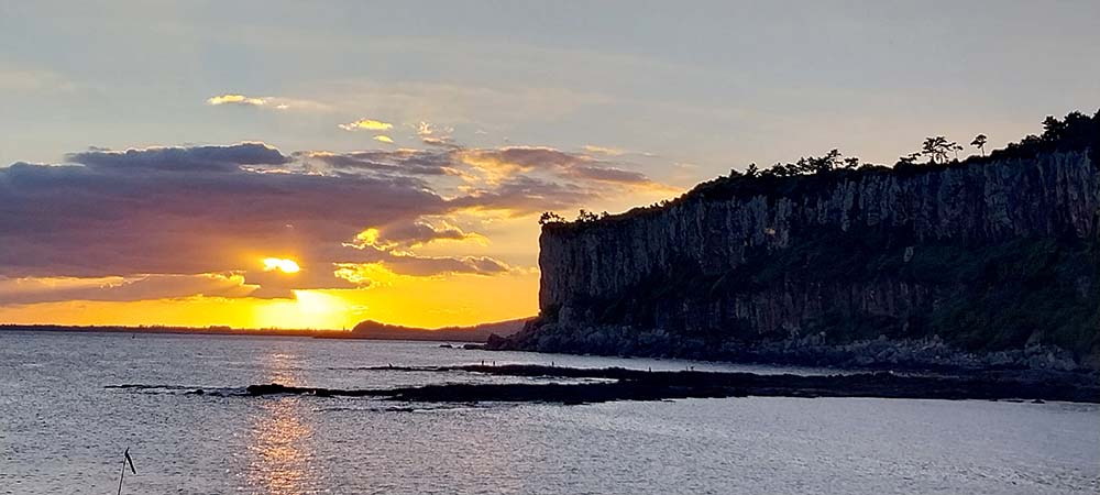 박수기정이 보이는 일몰맛집 까페 루시아
