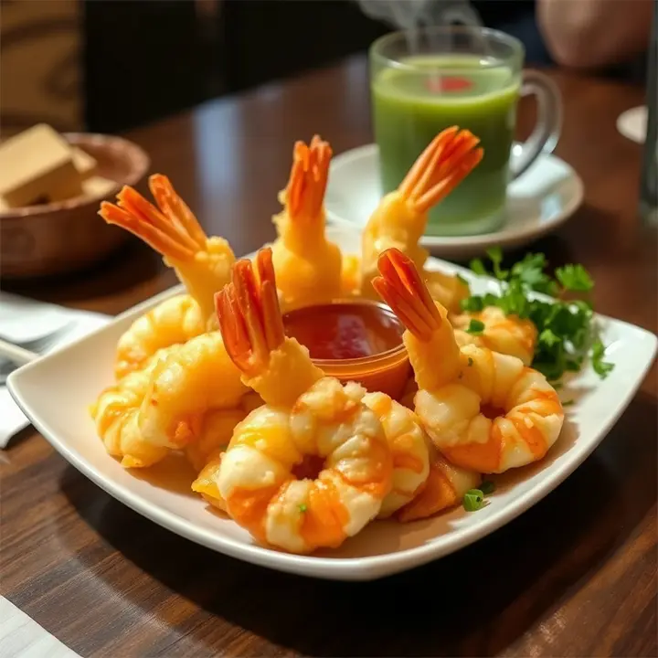 눅눅한 새우튀김 맛있게 먹는법
