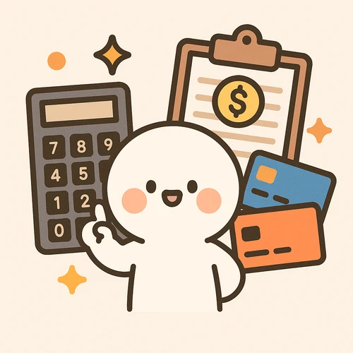 카드 사용액 공제 흐름 표현