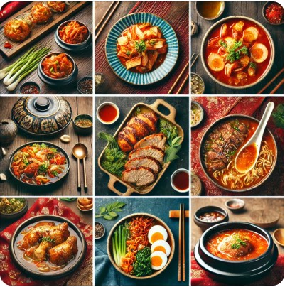 한국 전통 음식 궁합