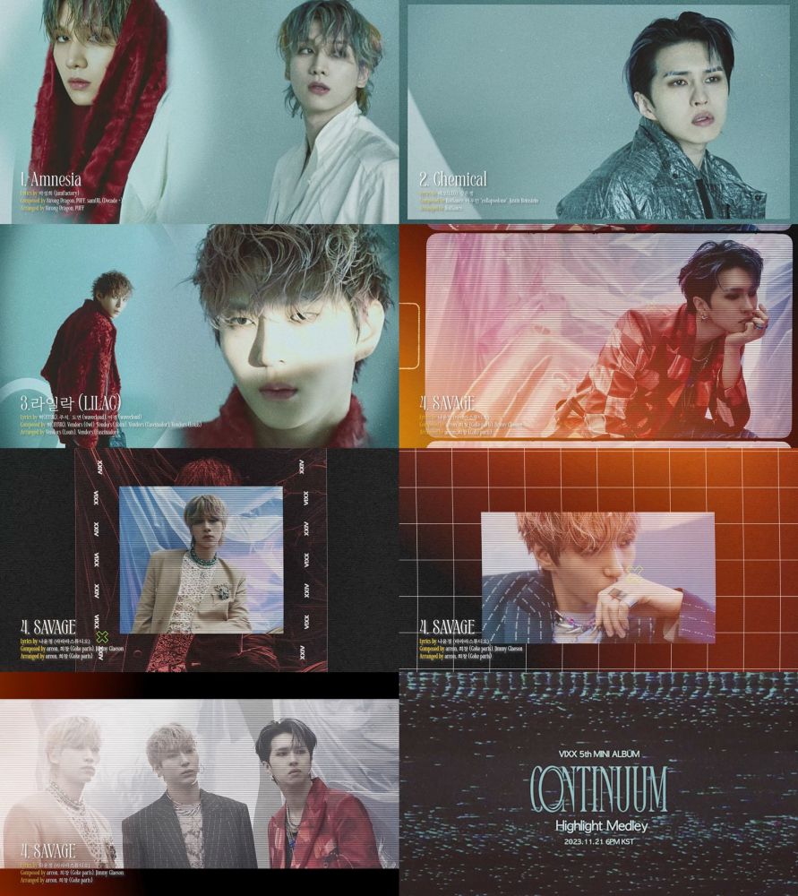 빅스(VIXX) 하이라이트 메들리 캡쳐&#44; 젤리피쉬엔터테인먼트