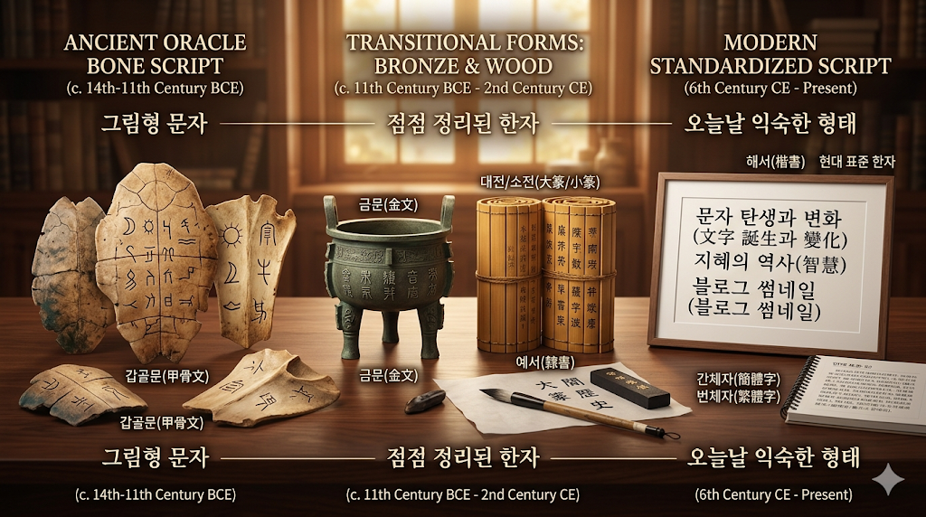 한자는 어떻게 시작되었을까? 글자의 탄생과 변화 과정을 쉽게 정리