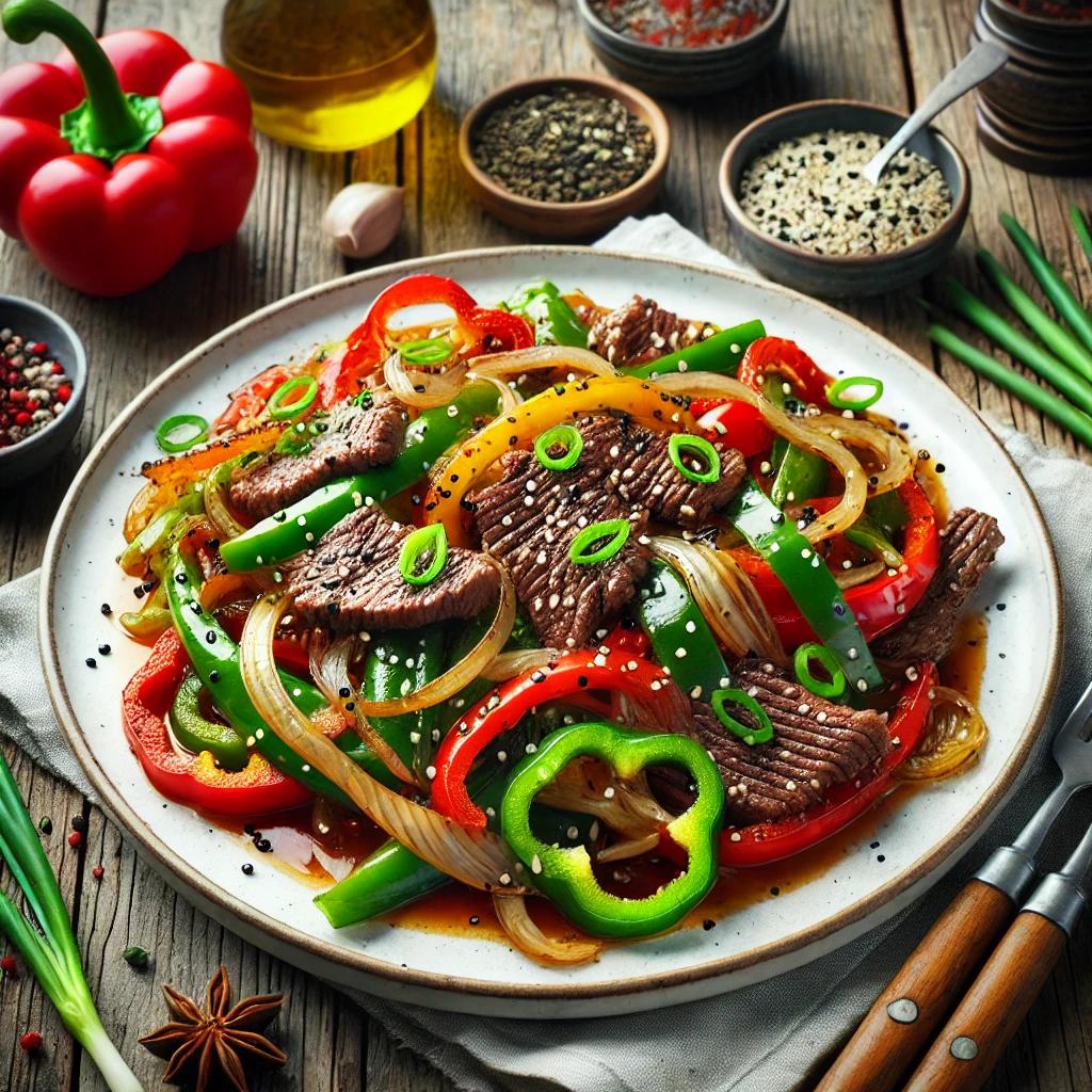 소고기 고추잡채 - 코스트코 소고기