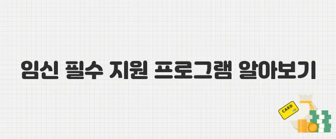 놓치면 후회! 모든 임산부가 받아야 할 '임신 건강 관리 지원 사업' 총정리