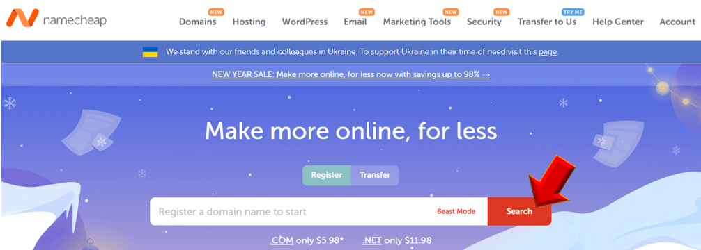 원하는-도메인-주소-입력-후-검색-누르기