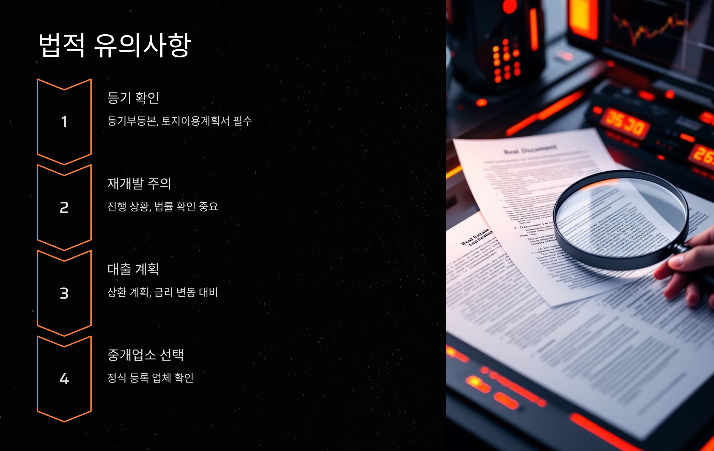법적 유의사항