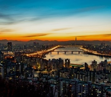 해돋이 명소 서울 (매봉산)
