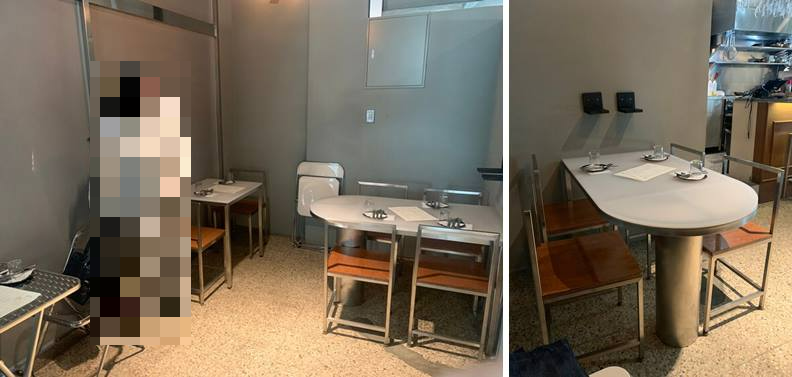 스탬파 안쪽 자리