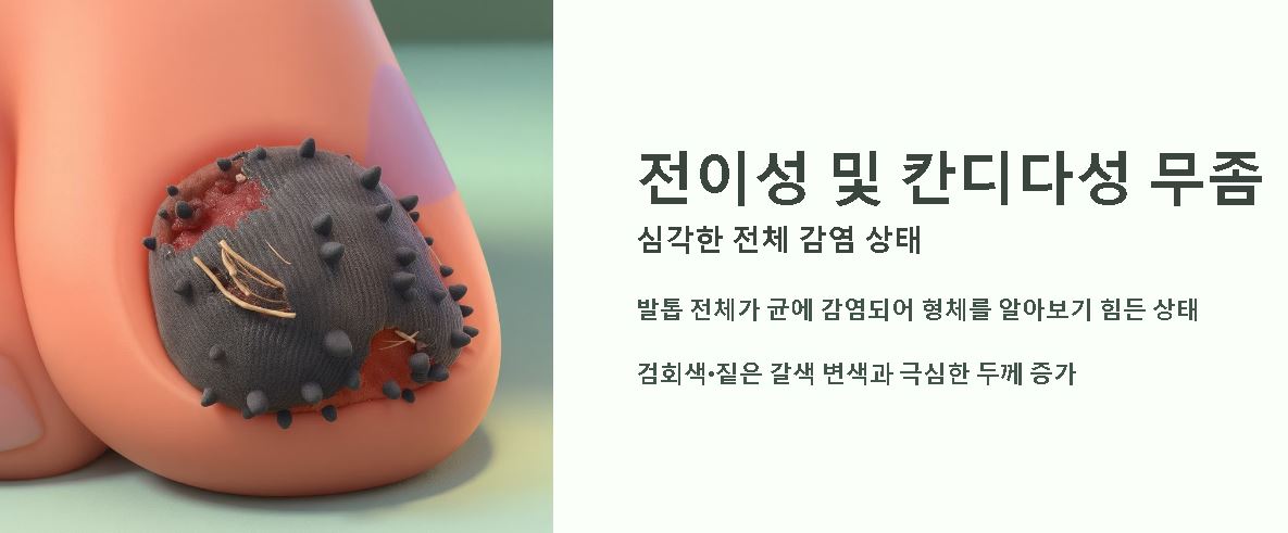 발톱 무좀 종류