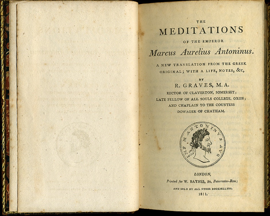 명상록(Meditations) - 출처 위키피디아