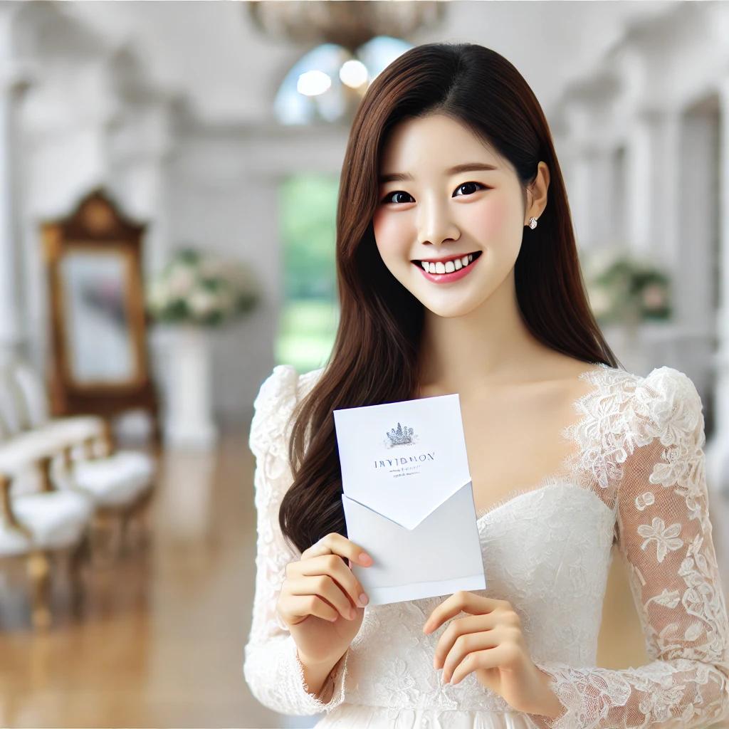 자녀 결혼 초대 문자
