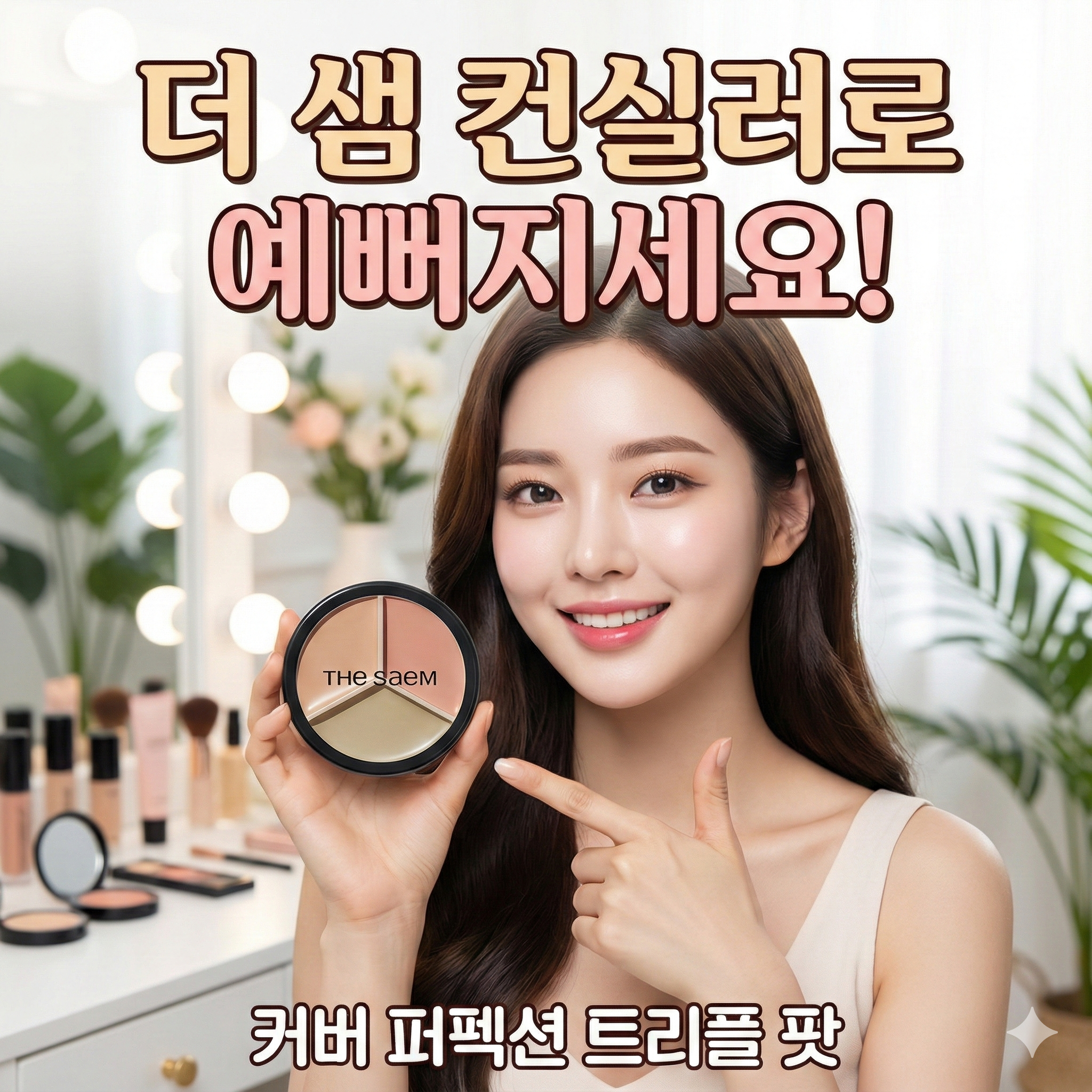 더샘 컨실러 다크서클 가리는 꿀조합 찾았어요