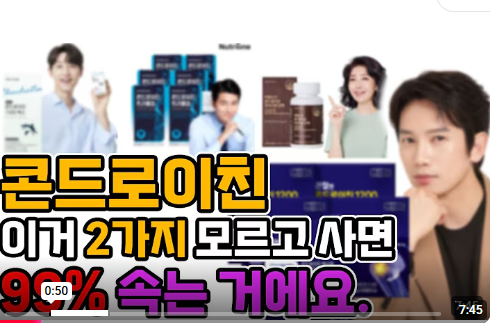 콘드로이친 효능