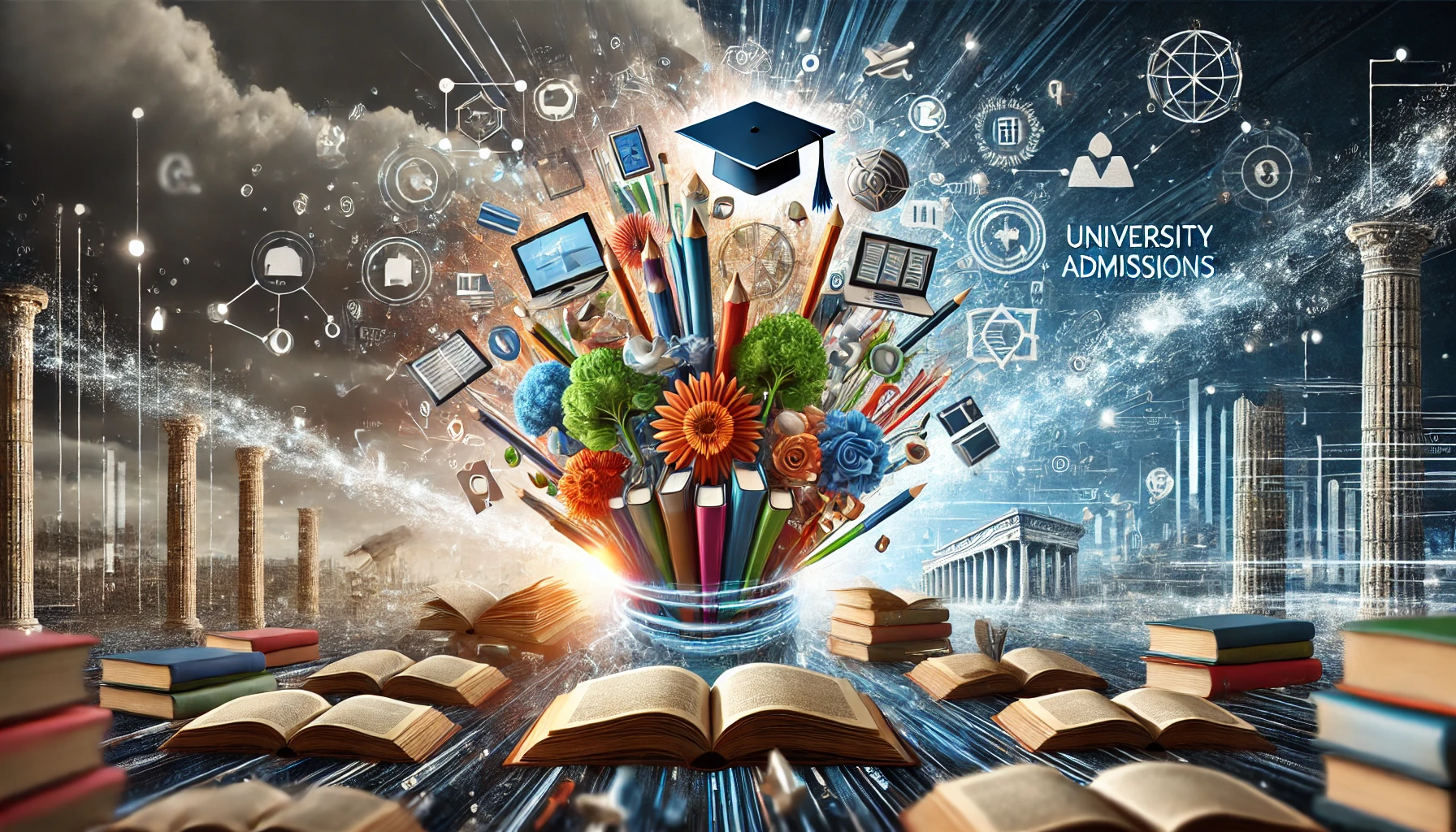 디지털 태블릿에 공간 설계도를 스케치하는 장면