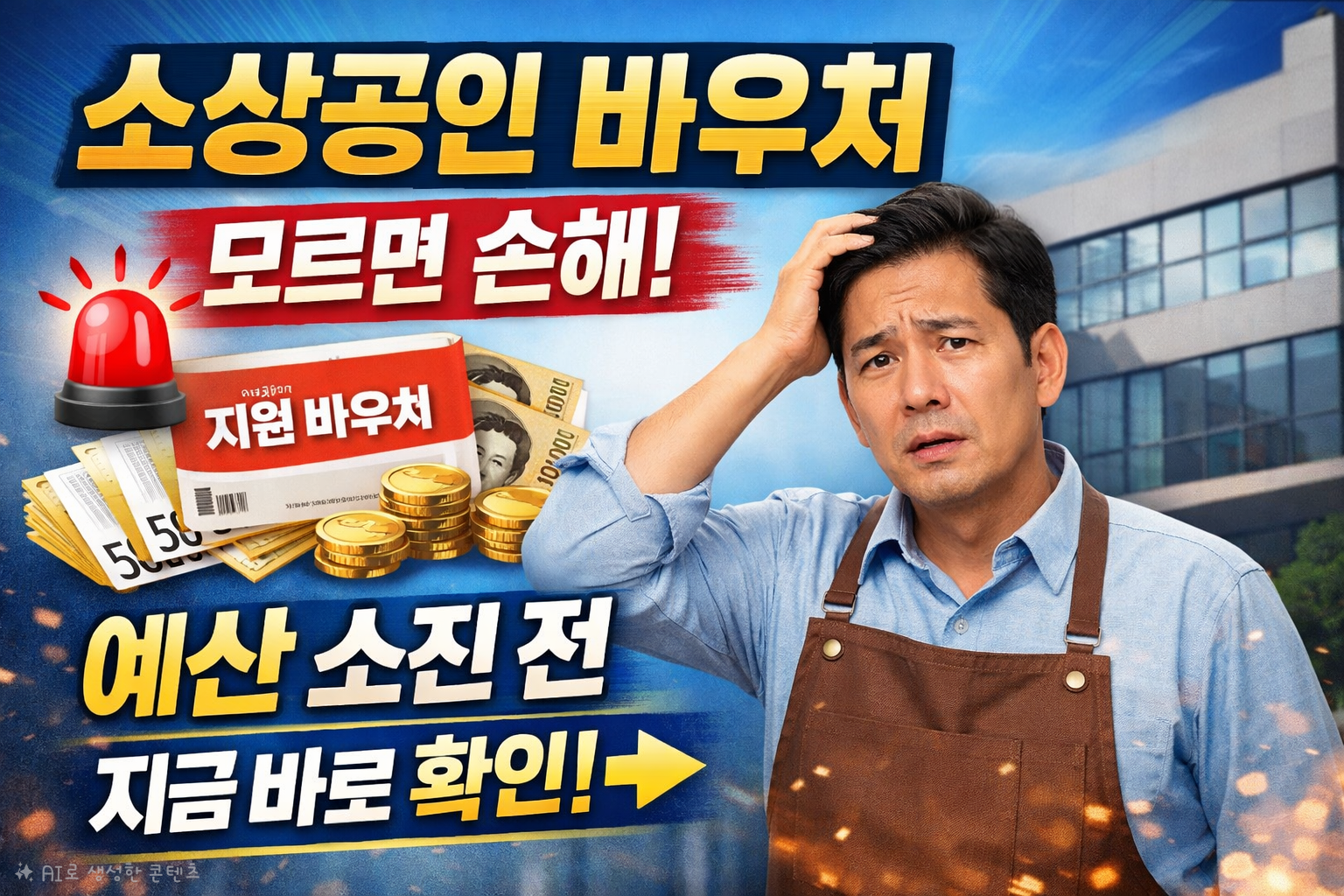 소상공인 바우처 안 받으면 손해 지금 바로 확인해야 하는 이유