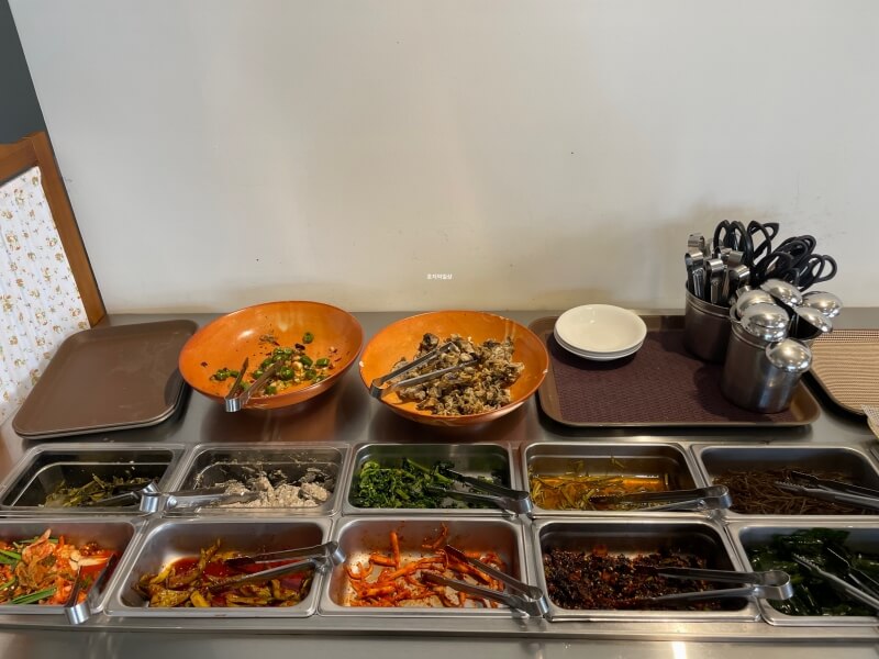 동탄 외식타운 한식 맛집 건강밥상 봄설 - 셀프 리필