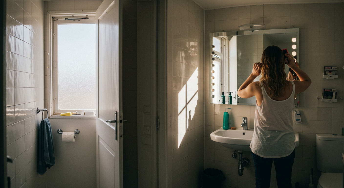 스타일링 전후, 반드시 창문을 열고 환풍기를 가동하세요