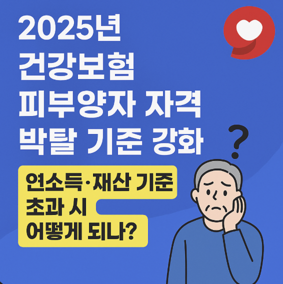 건강보험 피부양자 자격 관련 이미지