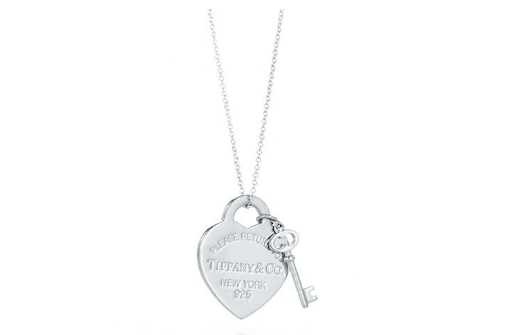 티파니 하트태그 목걸이