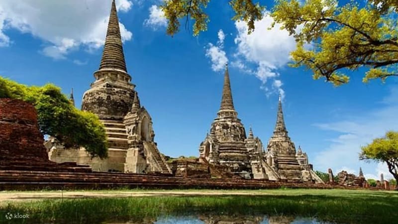아유타야 사원 투어 방콕 출발 한국어 가이드 중 사원 전경