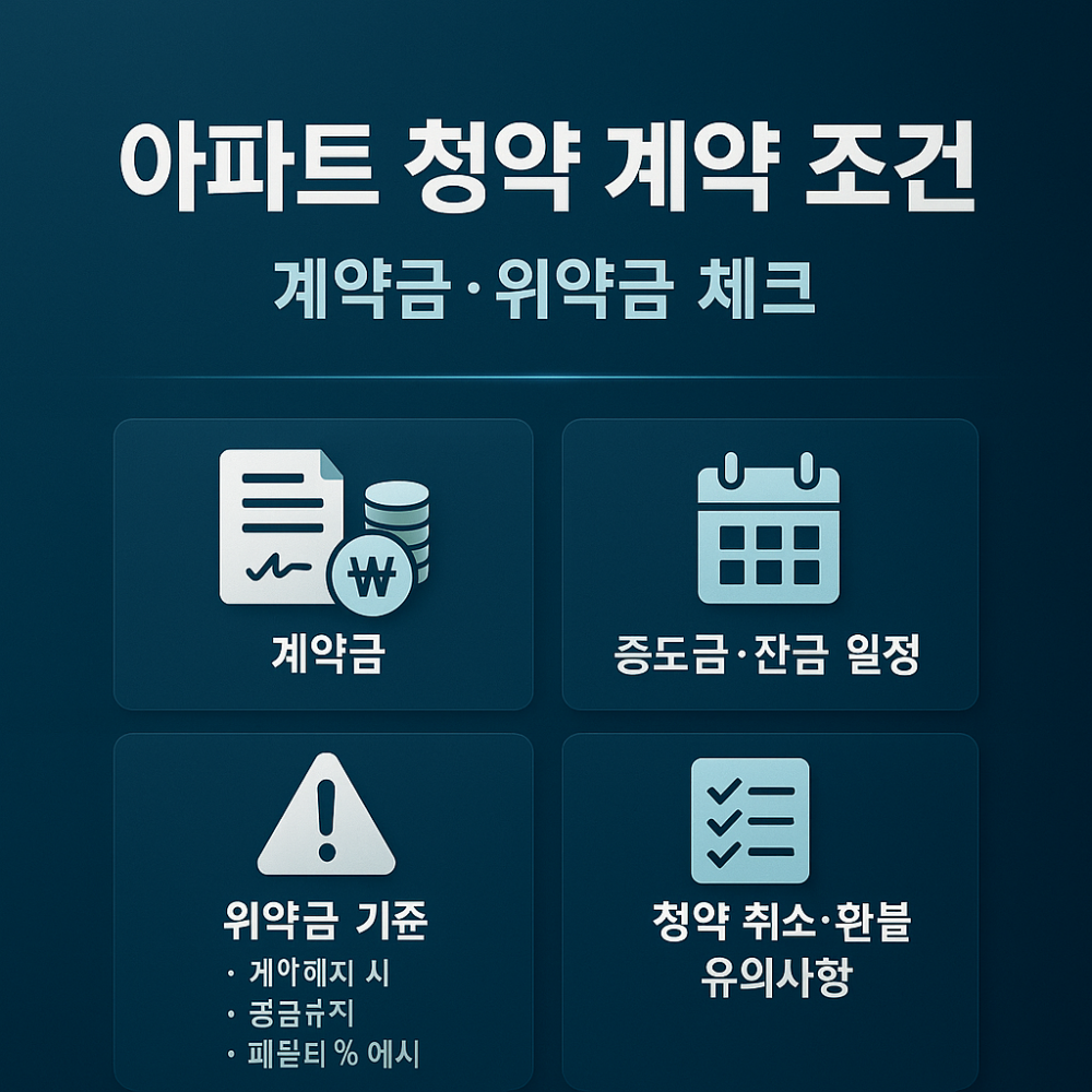 아파트청약계약금