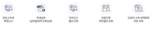 원클릭 환급 서비스