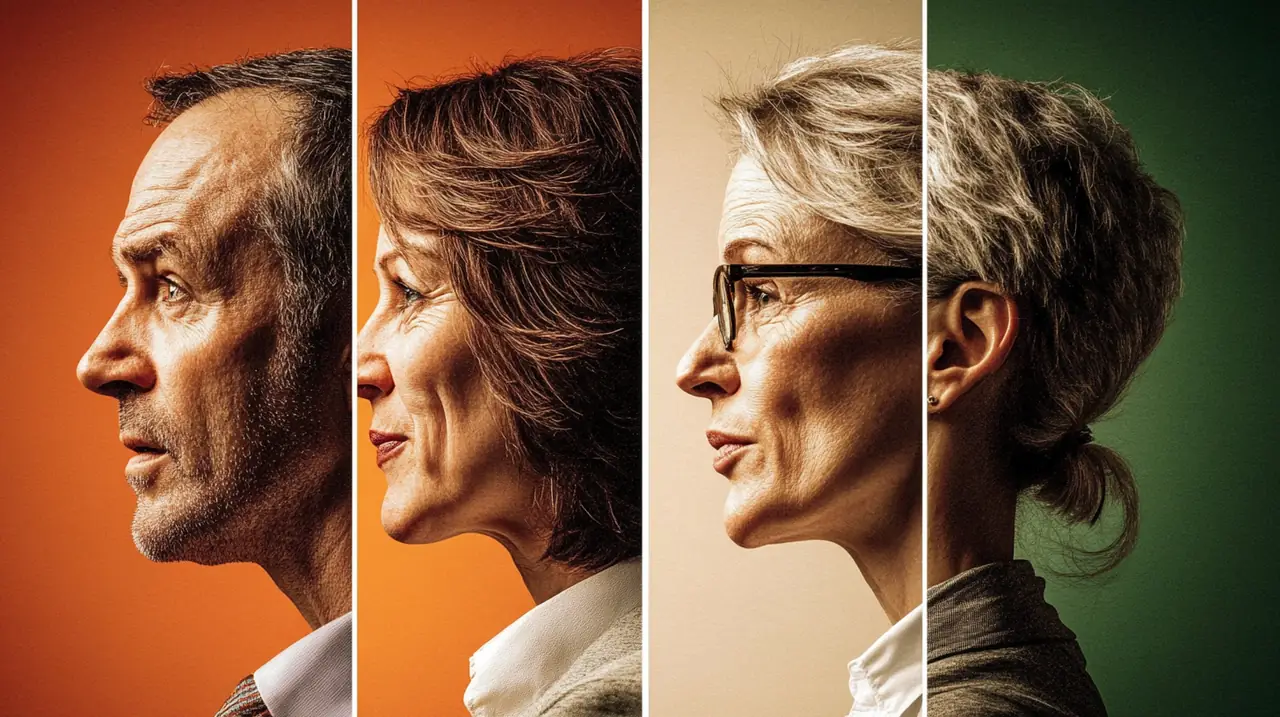 보수적 투자자와 공격적 투자자의 ETF 선택 방식을 비교한 이미지, 각 유형의 투자 전략을 명확히 드러내며 신중한 선택을 유도합니다.