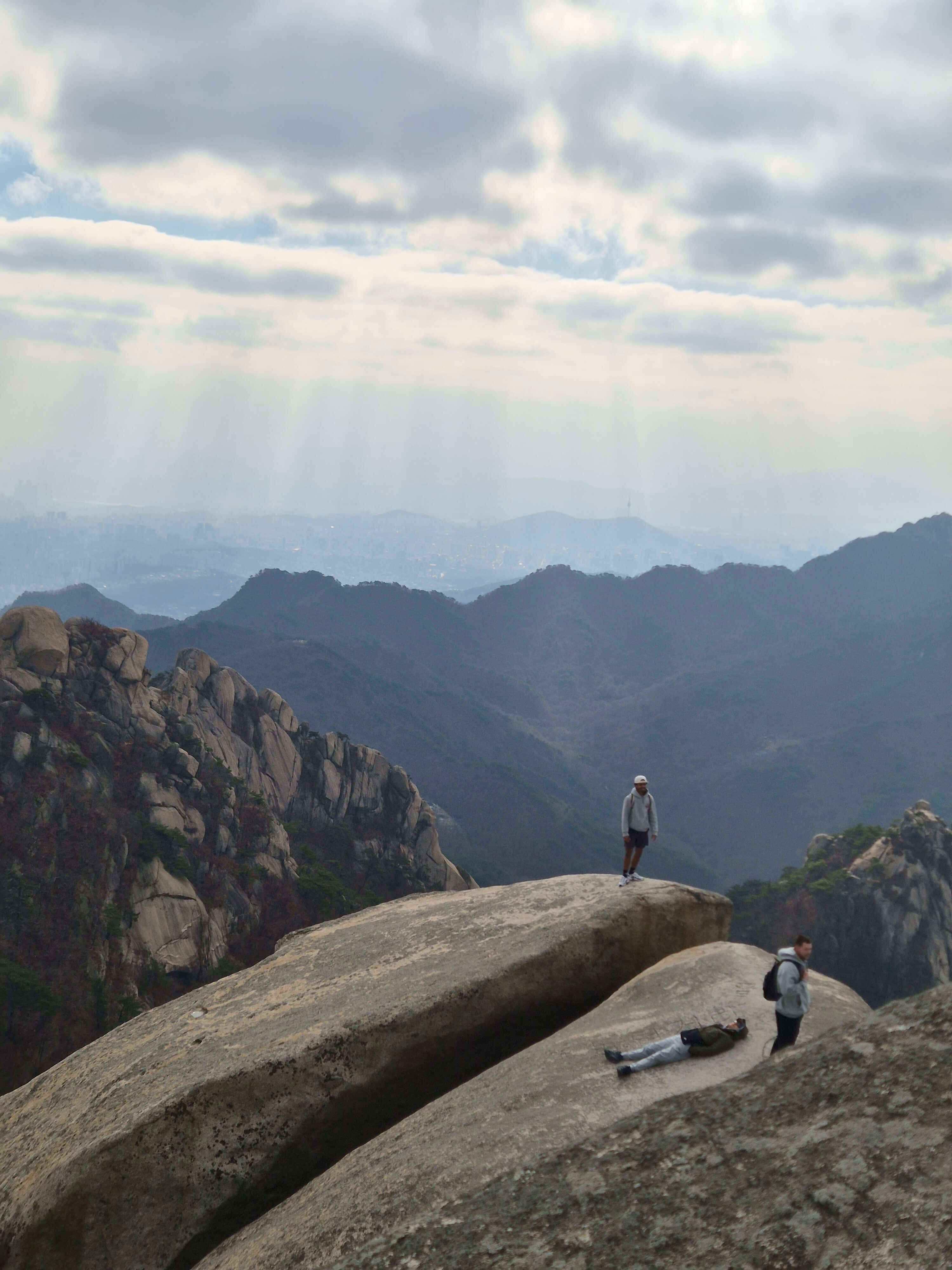 북한산 백운대 정상