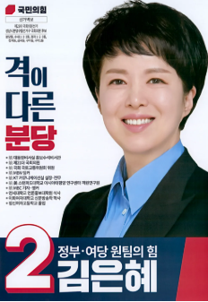 김은혜 국회의원 프로필