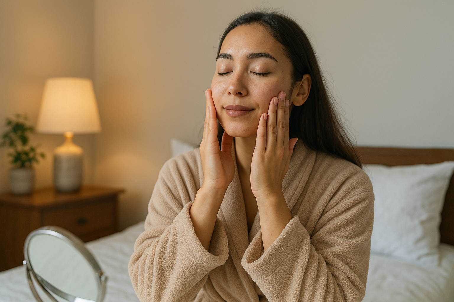 자기 관리의 평화로운 순간