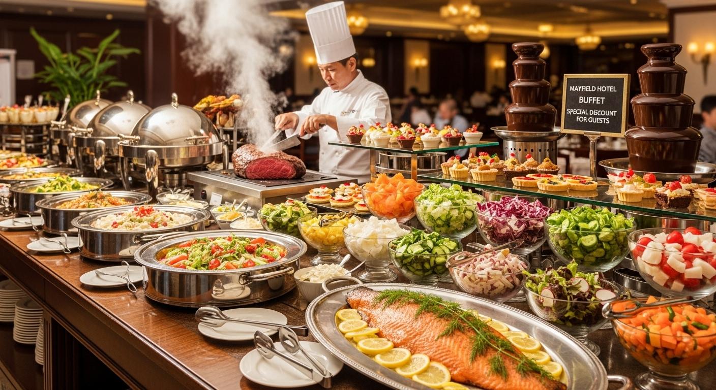 메이필드호텔 뷔페 할인