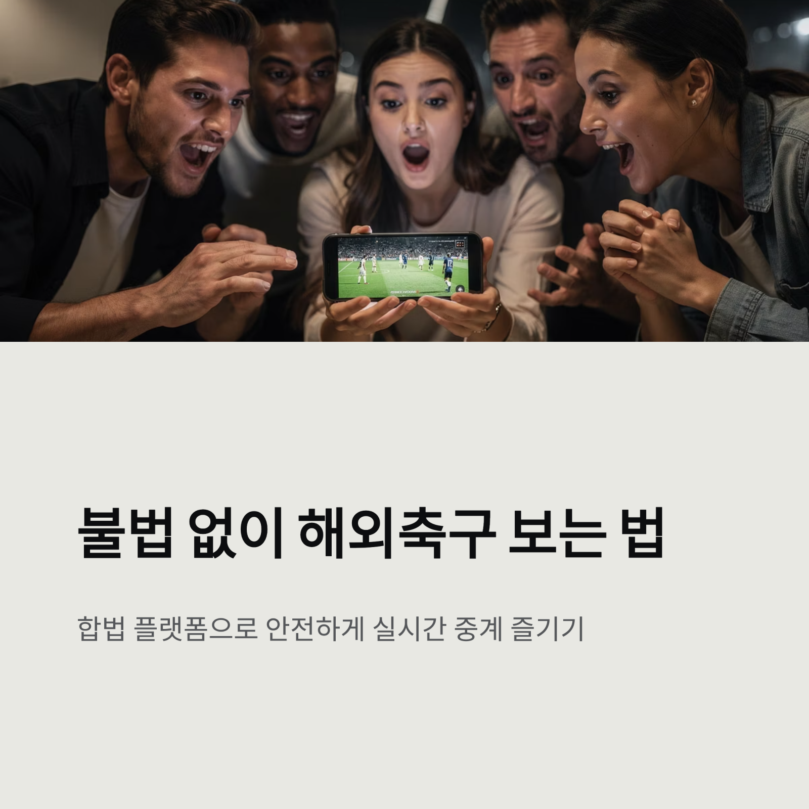 불법 없이 해외축구 보는 법