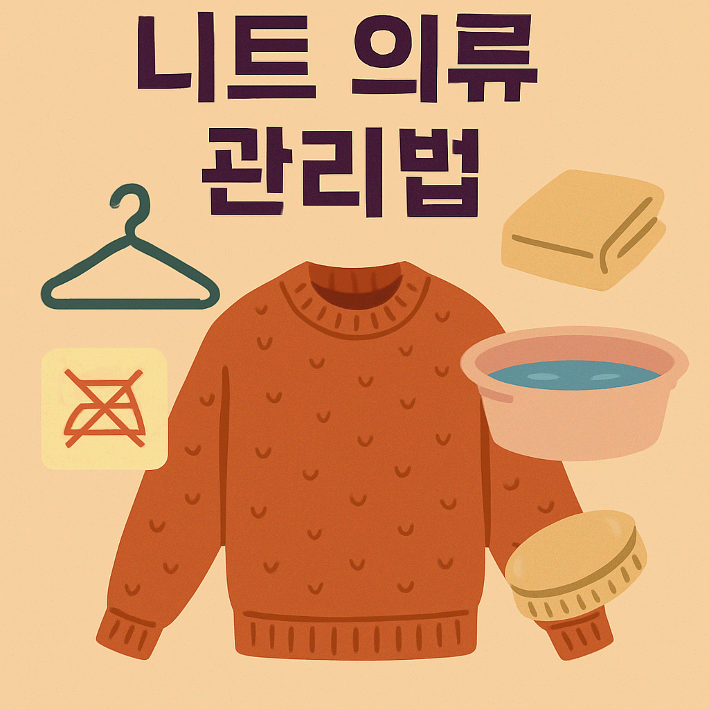 니트 의류 관리법