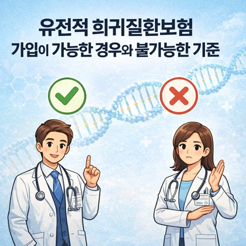 유전적 희귀질환보험 썸네일