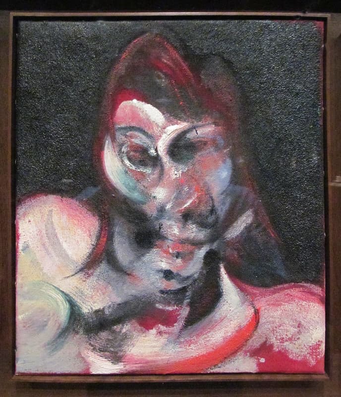 Three Studies for the Portrait of Henrietta Moraes, 1963