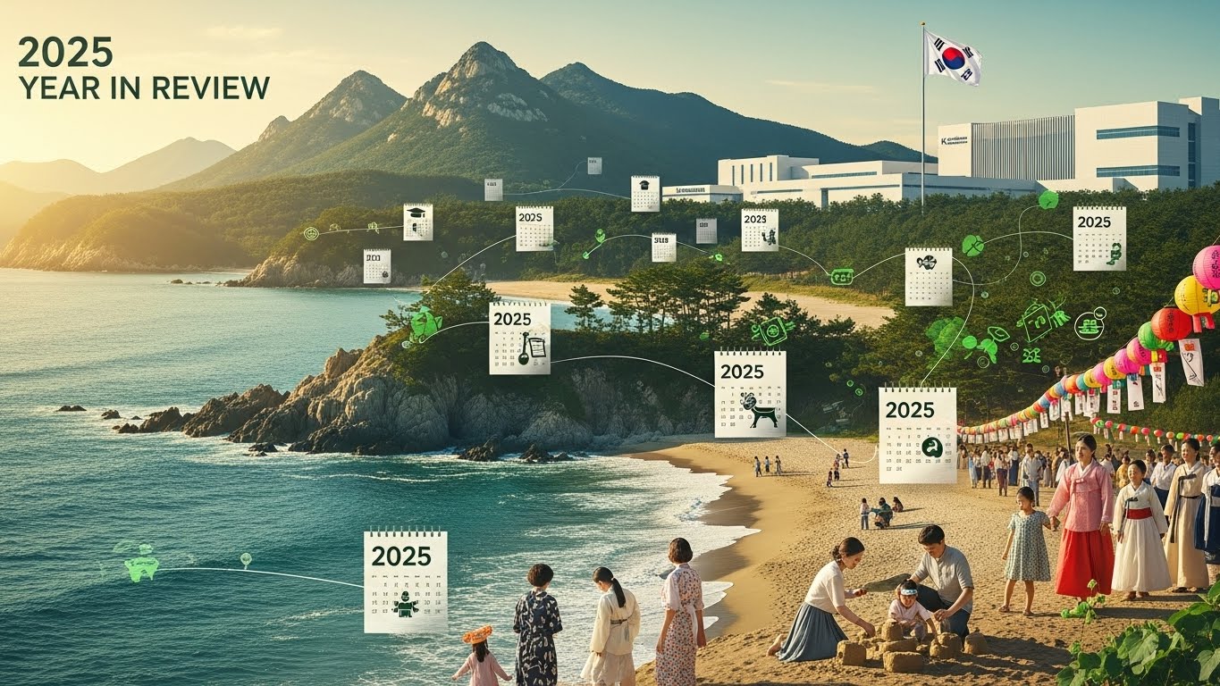 2025년 방문객 1억4,364만명과 K-반도체 시대 개막