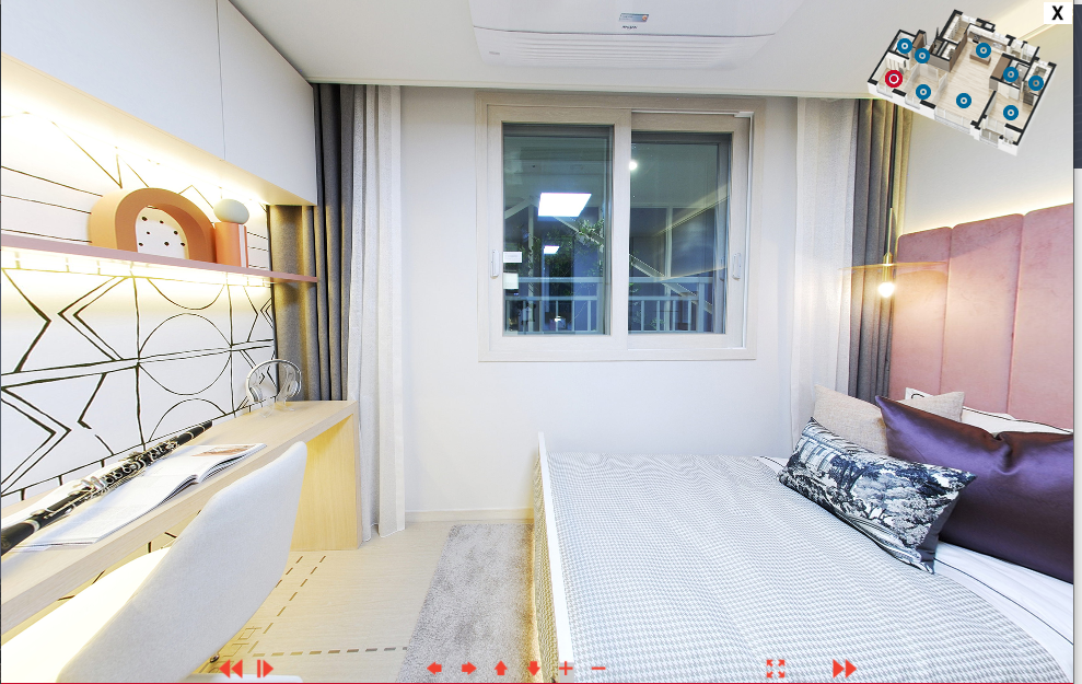 검단신도시 대성베르힐 - 침실2,3 반창 적용