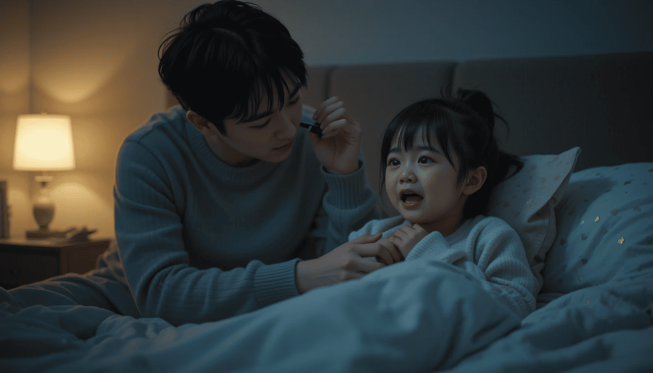 악몽 꾸는 아이 관련 사진